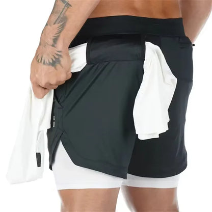 3 in 1 Tactical Fitness Shorts