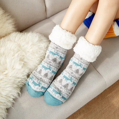 FluffyStep™ – Plush Winter Non Slip Socks For Women