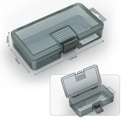 Tool Box With Transparent Lid Organizer