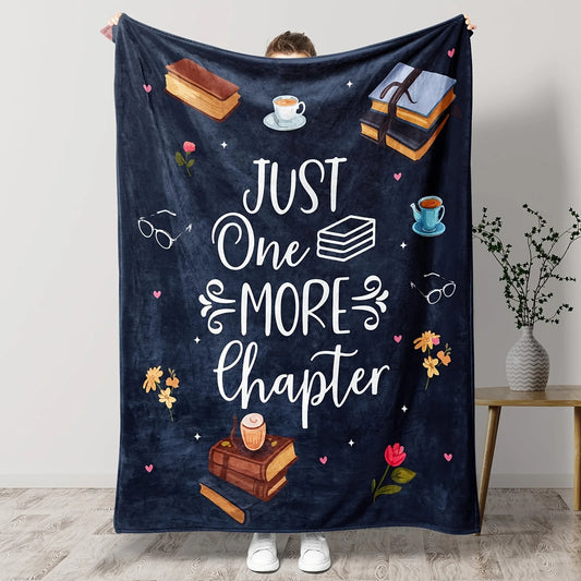 Cozy Book Lovers Blanket