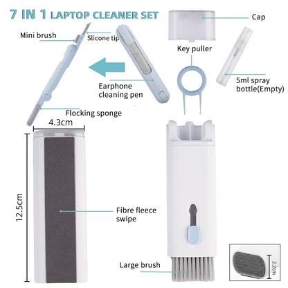 CleanFlow™ - 7-in-1 Multi Function Cleaning Kit