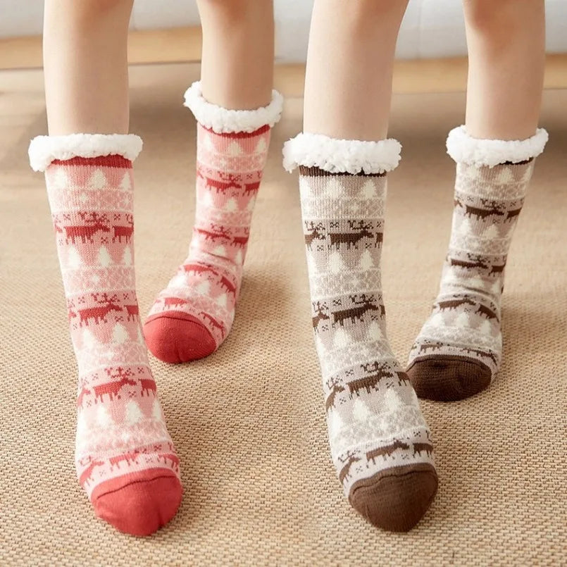 FluffyStep™ – Plush Winter Non Slip Socks For Women