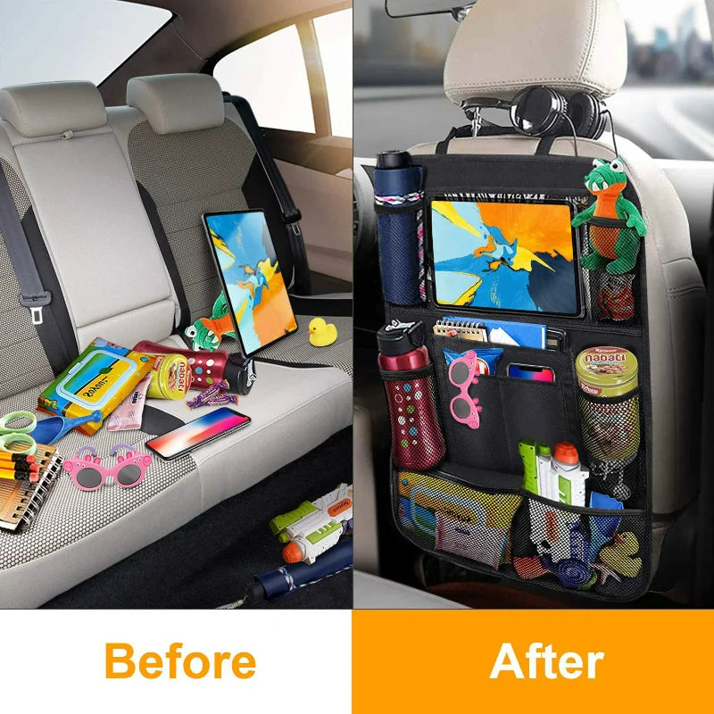 TravelCaddy™ - Car BackSeat Organizer With Tablet Holder