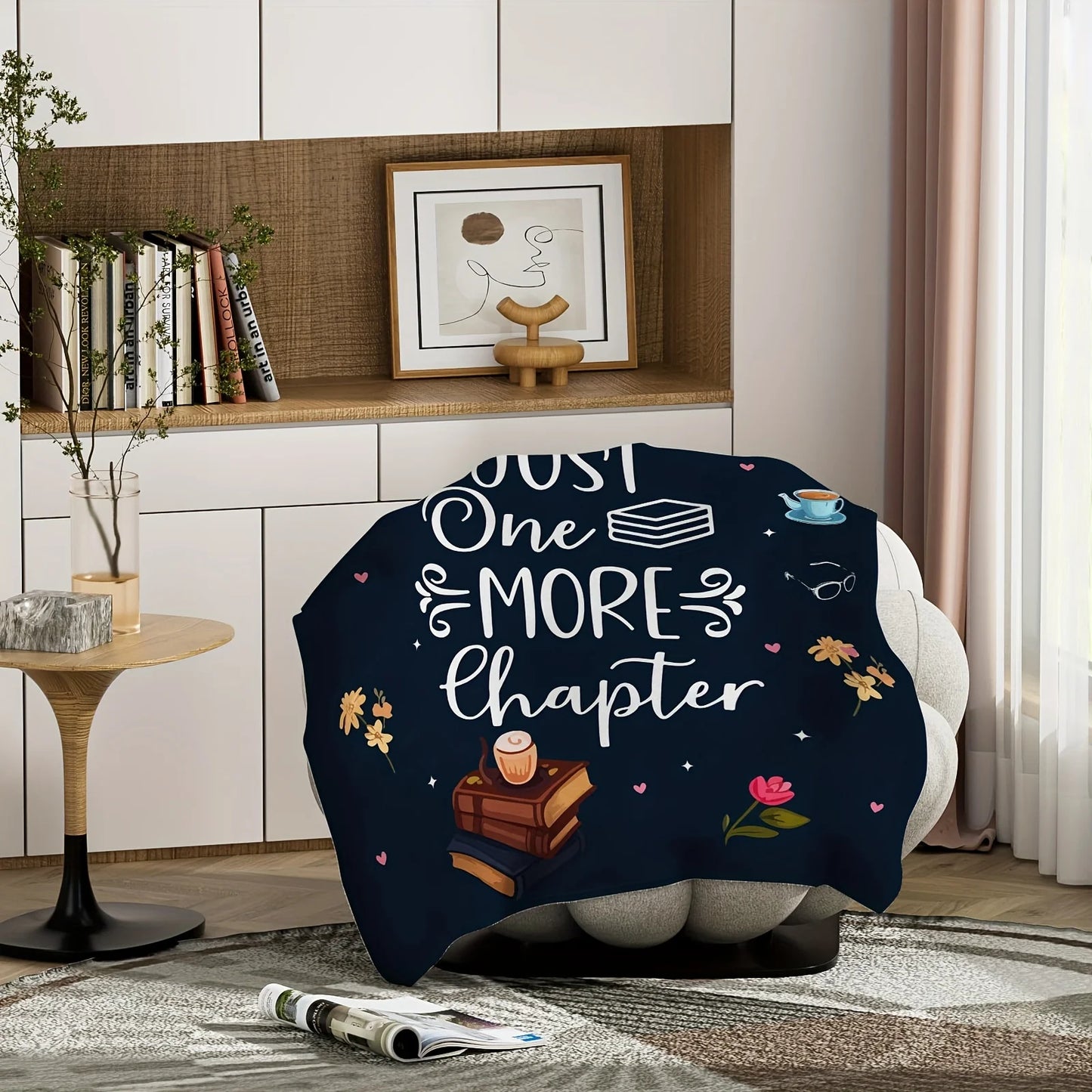 Cozy Book Lovers Blanket