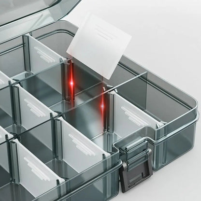 Tool Box With Transparent Lid Organizer