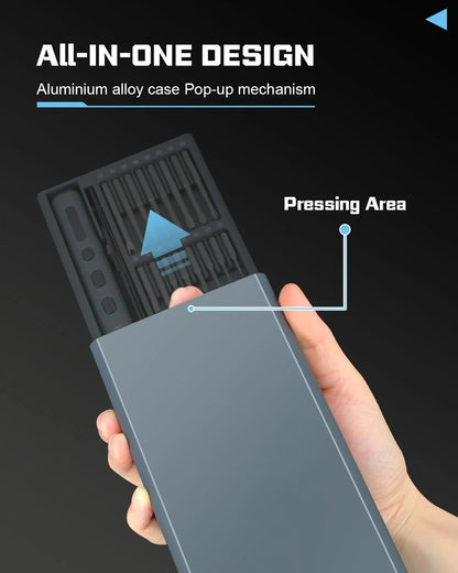 ScrewIt™ – 68-in-1 Electric Screwdriver for Tech Enthusiasts