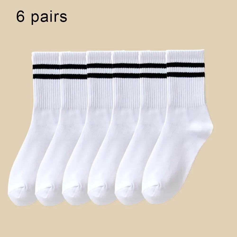 Breathable Sport Socks (6 Pairs)