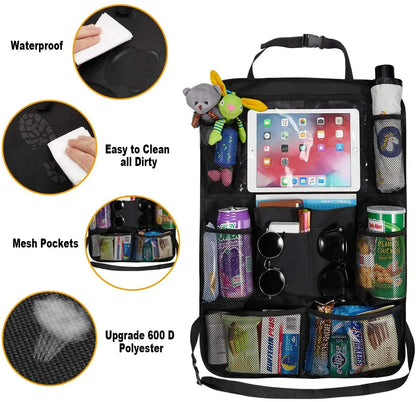 TravelCaddy™ - Car BackSeat Organizer With Tablet Holder