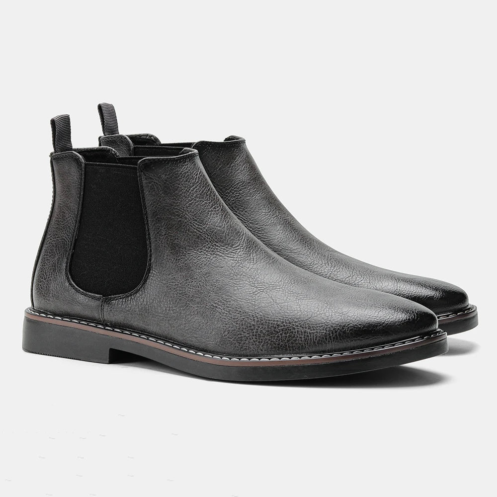 BootCraft™ - Authentic Premium Leather Chelsea Boots