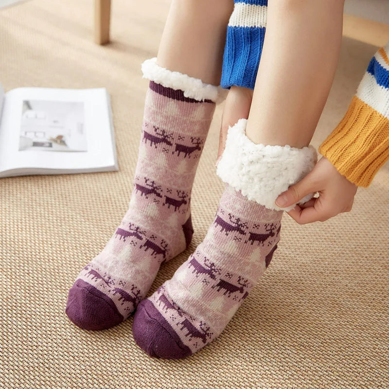 FluffyStep™ – Plush Winter Non Slip Socks For Women