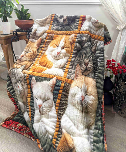3D Cat Design Companion Blanket