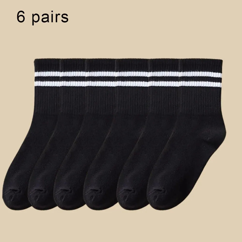 Breathable Sport Socks (6 Pairs)
