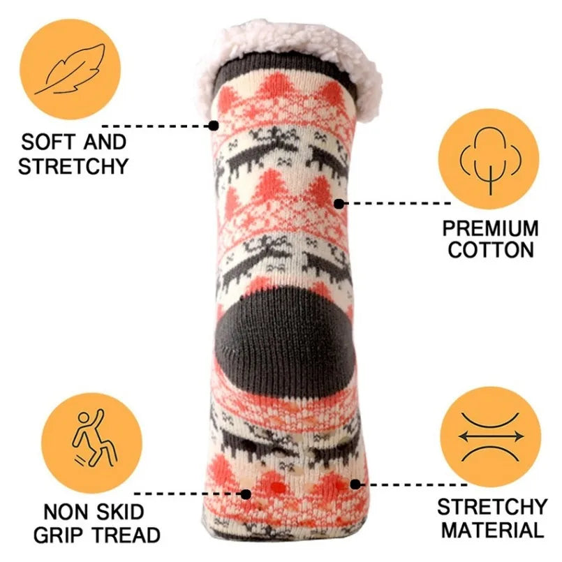 FluffyStep™ – Plush Winter Non Slip Socks For Women