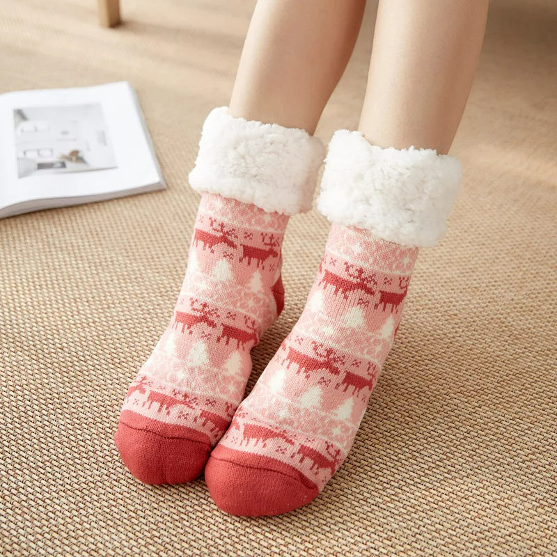 FluffyStep™ – Plush Winter Non Slip Socks For Women