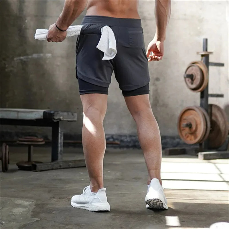 3 in 1 Tactical Fitness Shorts