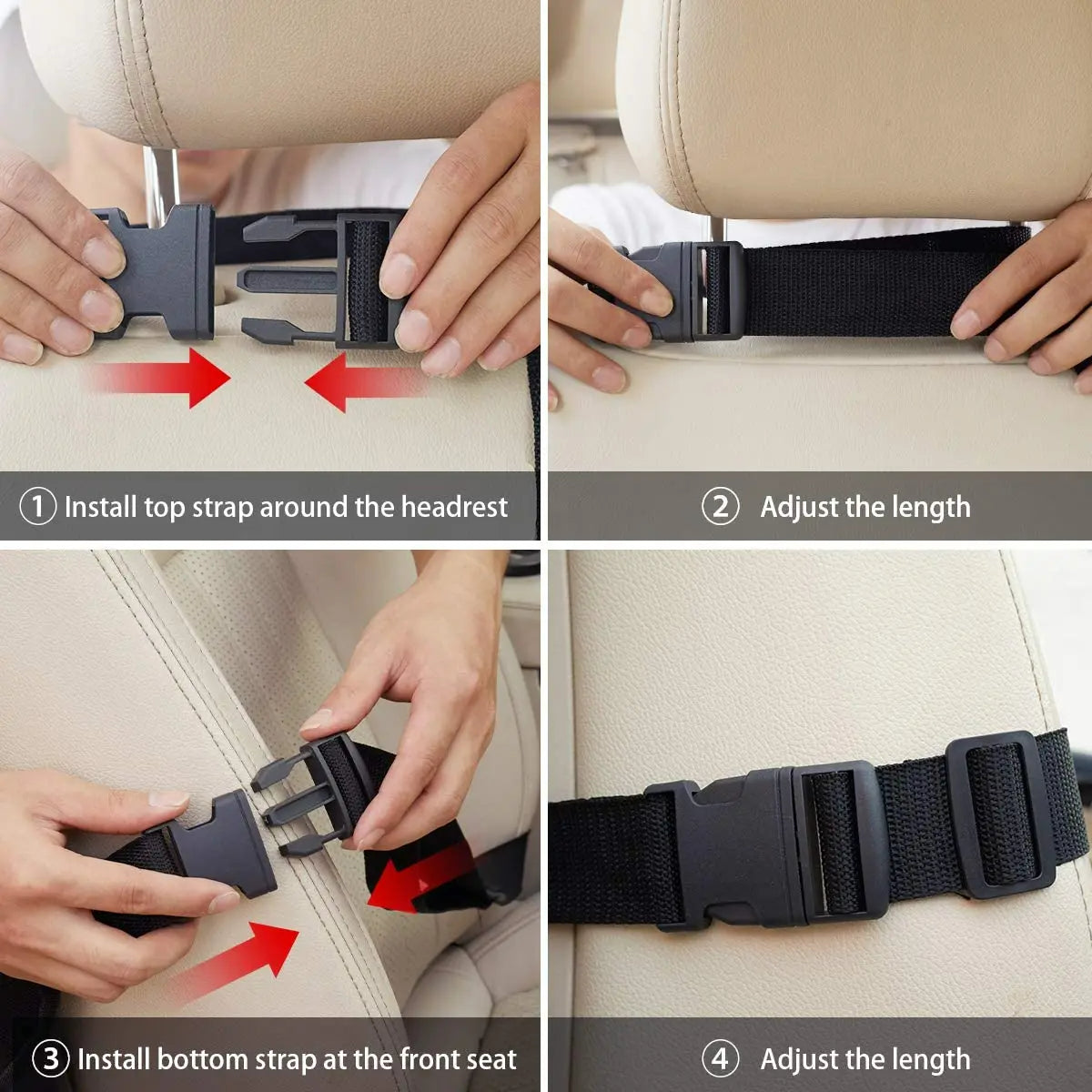 TravelCaddy™ - Car BackSeat Organizer With Tablet Holder