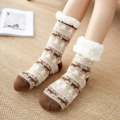 FluffyStep™ – Plush Winter Non Slip Socks For Women