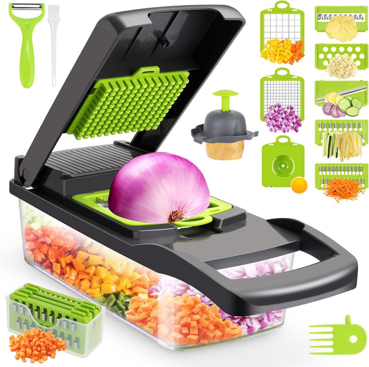 Multifunctional 16-in-1 Vegetable Chopper