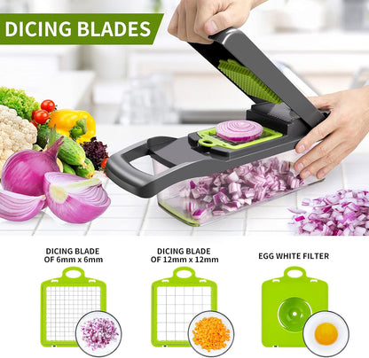 Multifunctional 16-in-1 Vegetable Chopper