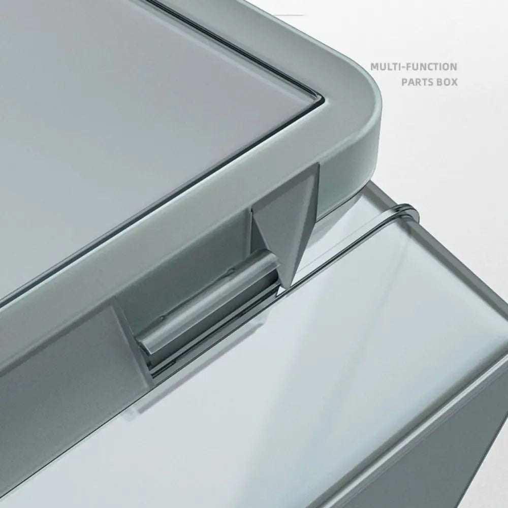 Tool Box With Transparent Lid Organizer