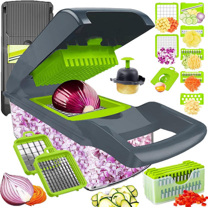 Multifunctional 16-in-1 Vegetable Chopper