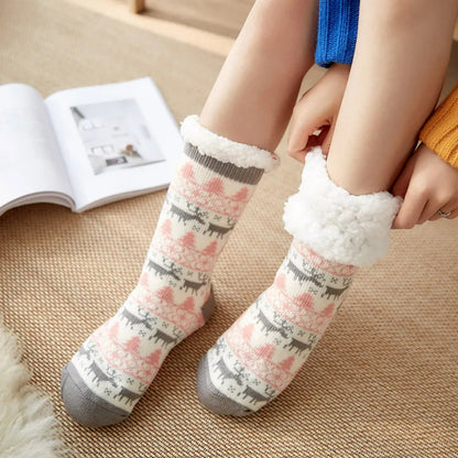 FluffyStep™ – Plush Winter Non Slip Socks For Women