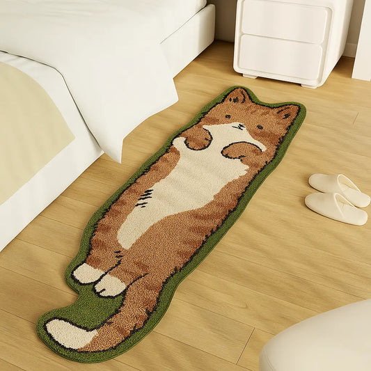Cat Shaped Companion Rug