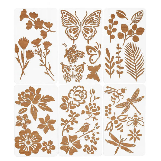 6Pcs DIY Engraving Stencil Set