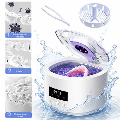 50kHz Ultrasonic Denture Cleaning UV Pod