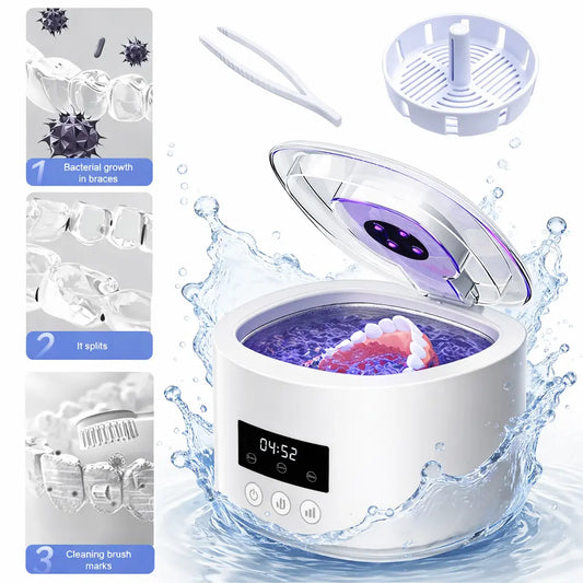 50kHz Ultrasonic Denture Cleaning UV Pod