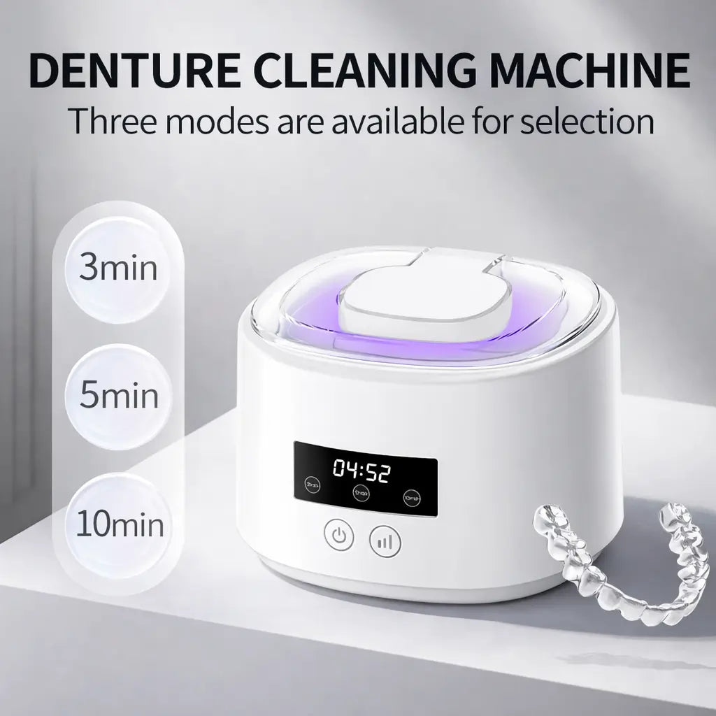 50kHz Ultrasonic Denture Cleaning UV Pod