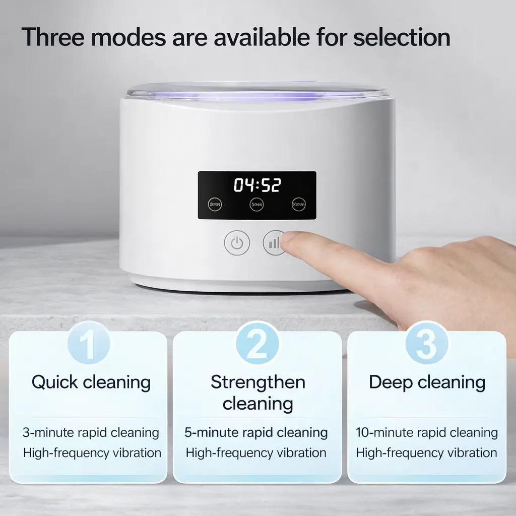 50kHz Ultrasonic Denture Cleaning UV Pod