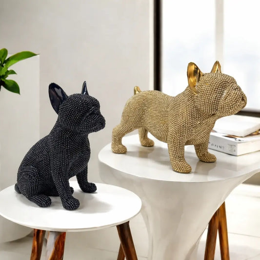 Sparkling French Bulldog Figurine