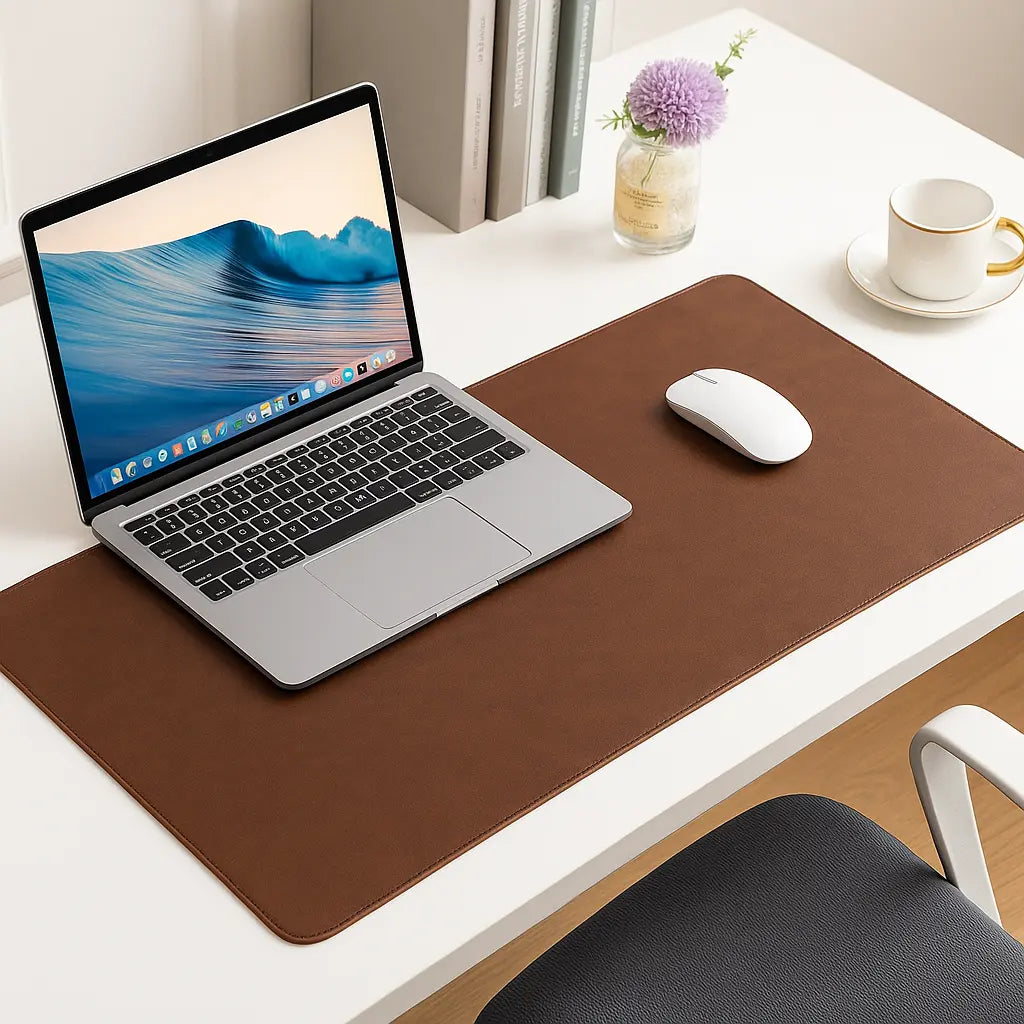 Premium Leather Desk Pad Protector