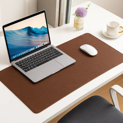 Premium Leather Desk Pad Protector