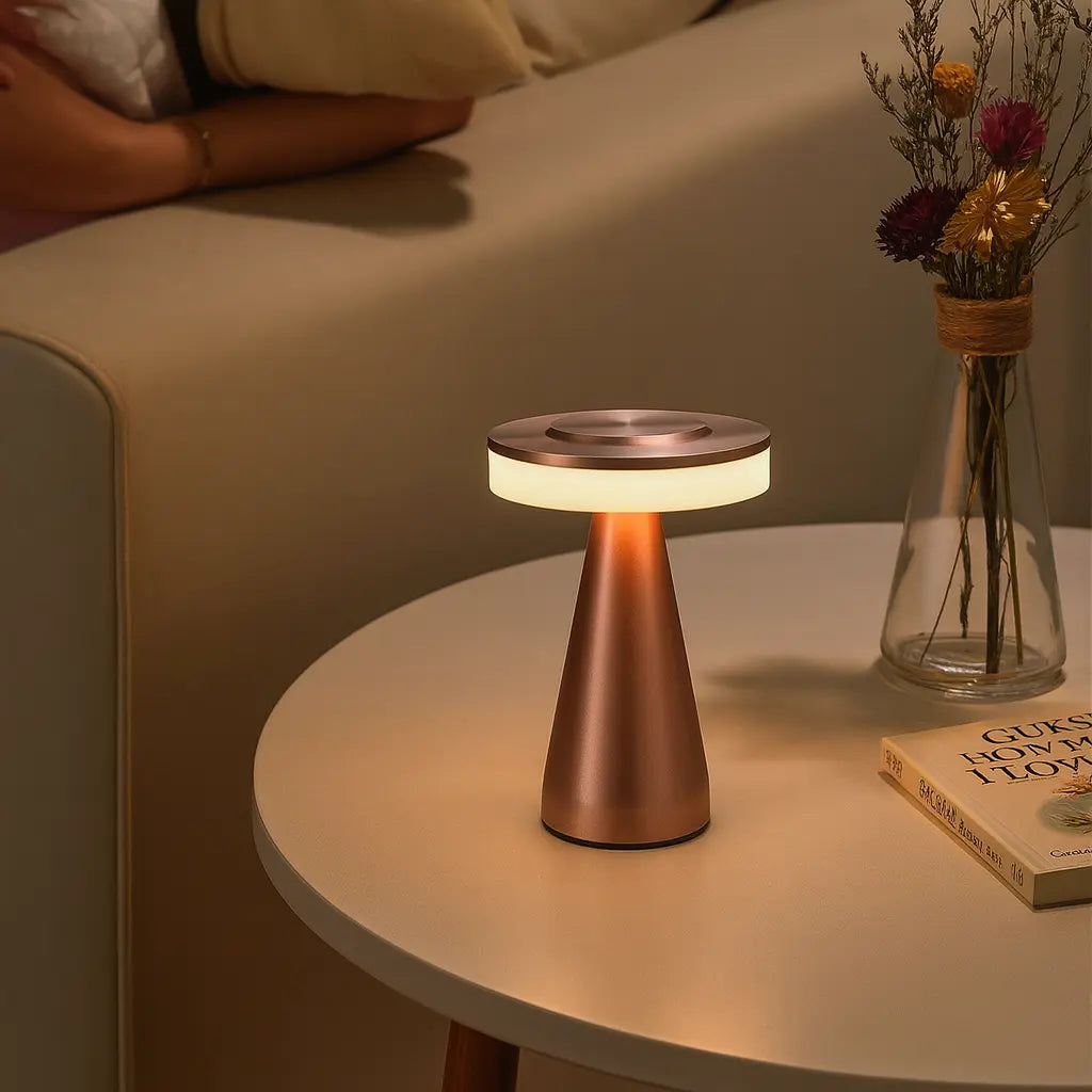 Elegant Mushroom Touch Lamp