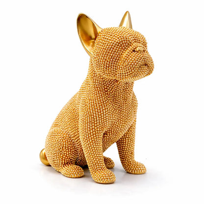 Sparkling French Bulldog Figurine