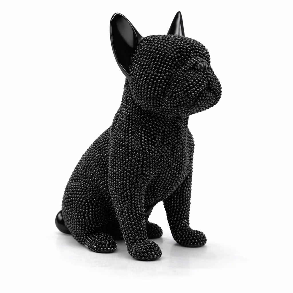 Sparkling French Bulldog Figurine