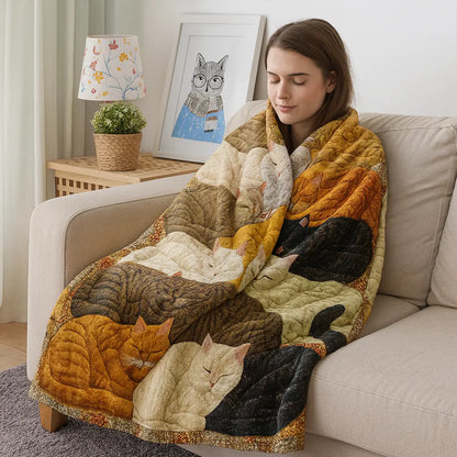 Cat Design Companion Blanket