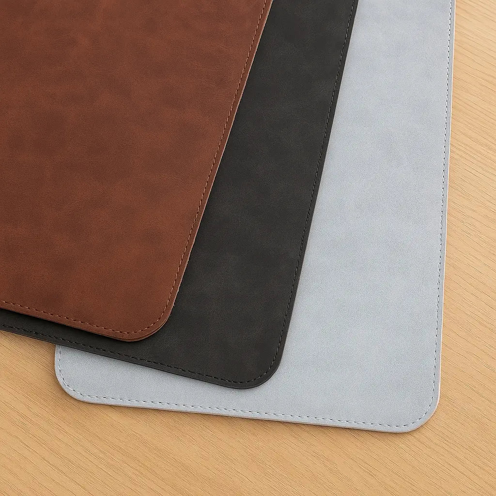 Premium Leather Desk Pad Protector