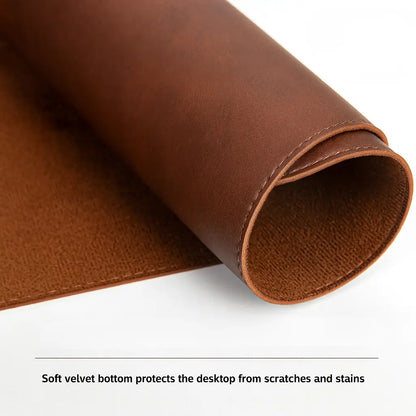 Premium Leather Desk Pad Protector
