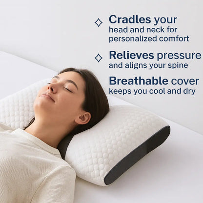 Memory Foam Orthopedic Neck Pillow