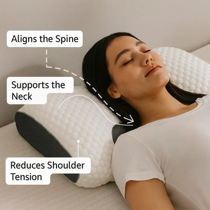 Memory Foam Orthopedic Neck Pillow