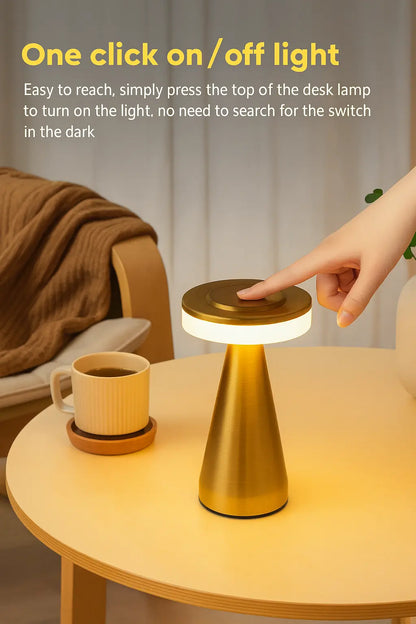 Elegant Mushroom Touch Lamp