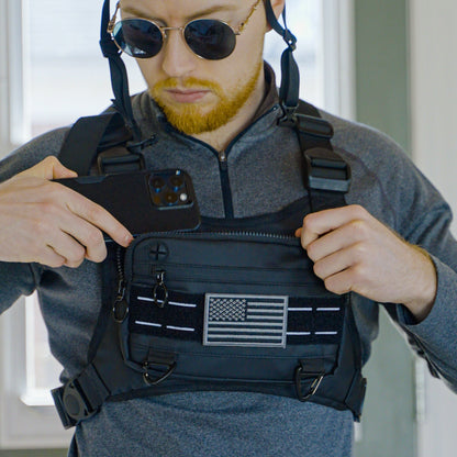 Tactical Running Chest Bag