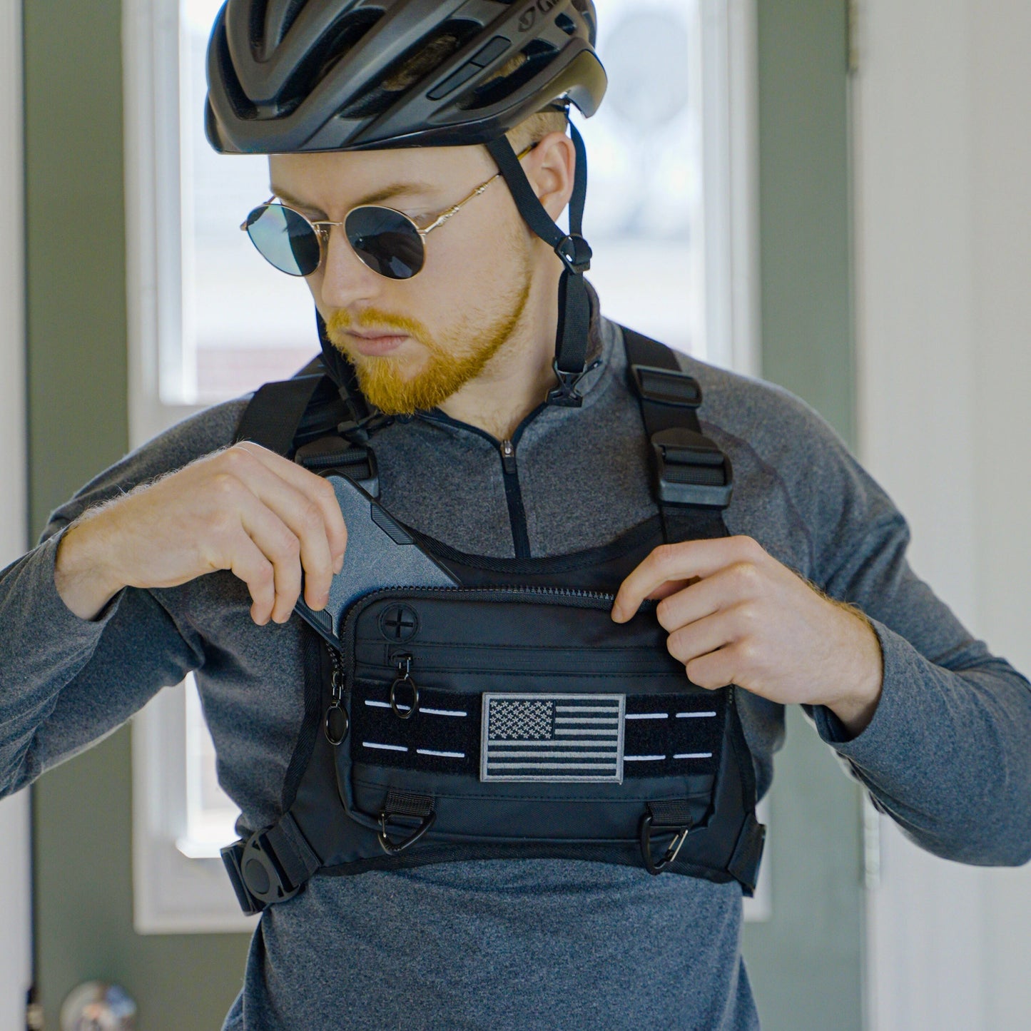 Tactical Running Chest Bag