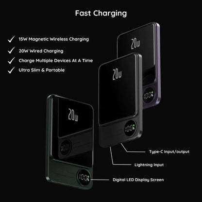 Snap-N-Charge™, Universal Magnetic Power Bank