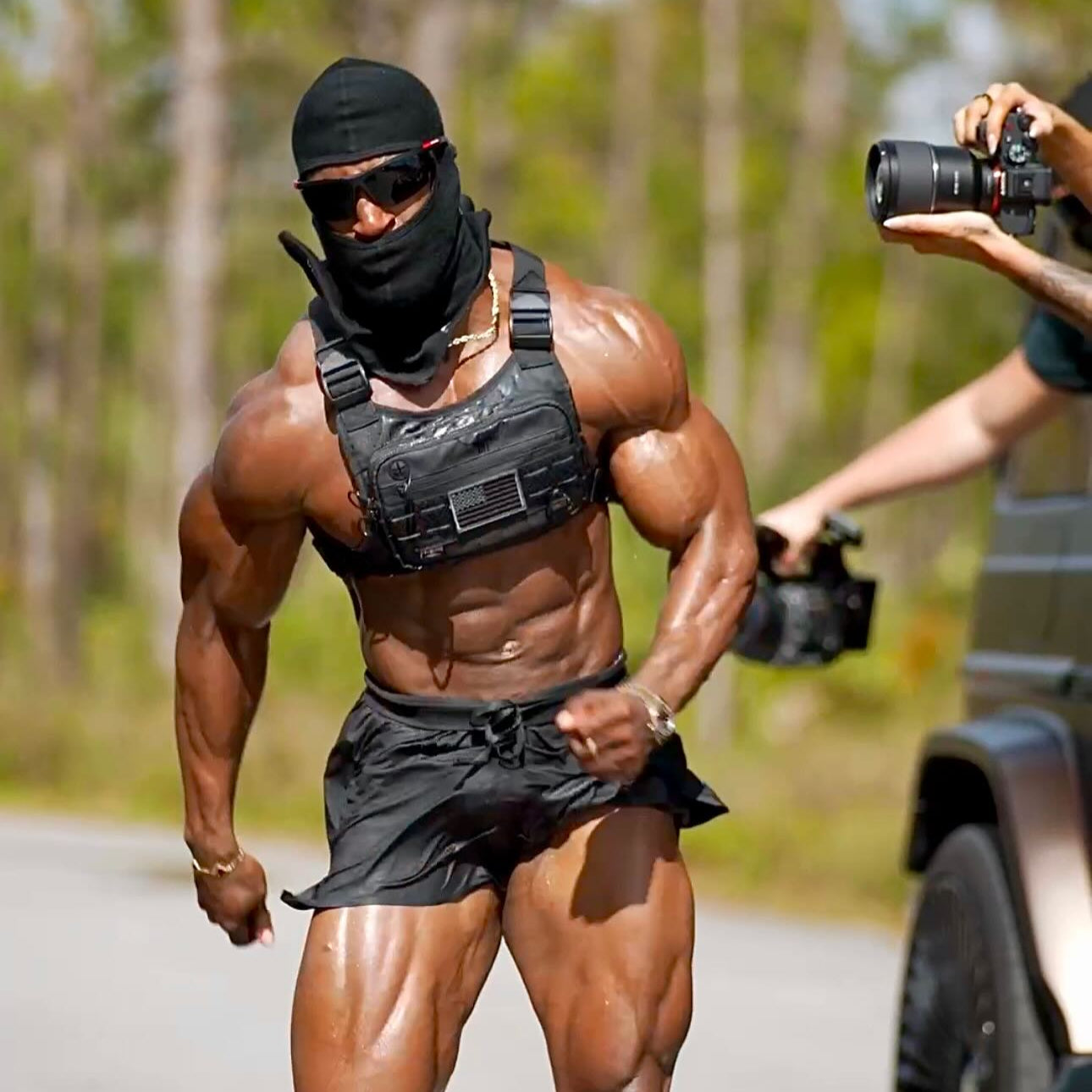 Tactical Fitness Chest Bag