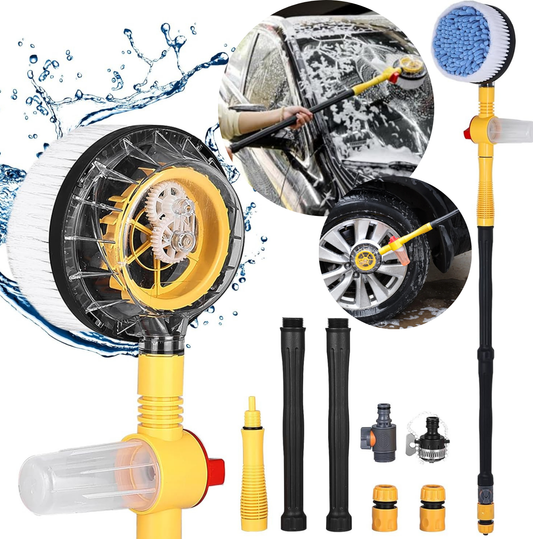 SpinBrush™ - 5-in-1 Car Wash Rotating Brush Pro Kit